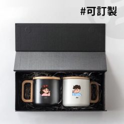 304不鏽鋼馬克杯 400ml-情侶系列