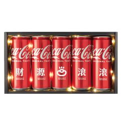 招財 開幕 入厝 雷雕可樂禮盒